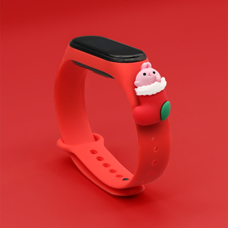 Strap Xmas Xiaomi Mi Band 6 / Mi Band 5 hind ja info | Nutikellade ja nutivõrude tarvikud | kaup24.ee