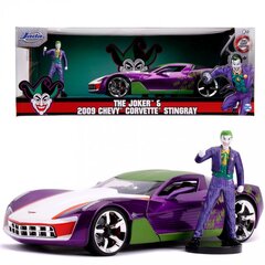 Joker autofiguur, DC comics, 1:24 hind ja info | Poiste mänguasjad | kaup24.ee