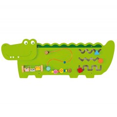 Multifunktsionaalne puidust mänguasi - Krokodill hind ja info | Arendavad mänguasjad | kaup24.ee