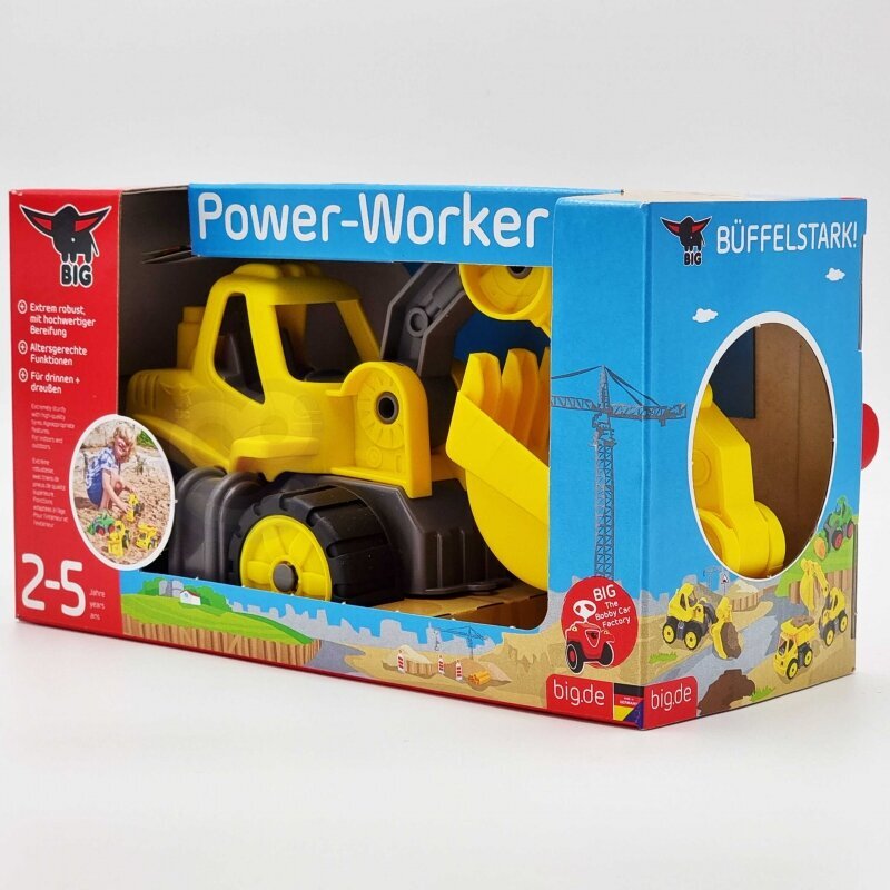 Mänguekskavaator BIG Power Worker цена и информация | Poiste mänguasjad | kaup24.ee