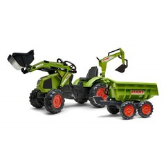 Minamatic traktor koos haagisega - klass Avec, roheline hind ja info | Poiste mänguasjad | kaup24.ee