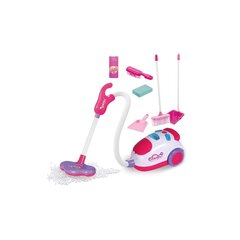 Игрушечный пылесос с аксессуарами, розовый цена и информация | Игрушки для девочек | kaup24.ee