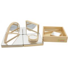 Двусторонние деревянные блоки с зеркалами цена и информация | Игрушки для малышей | kaup24.ee