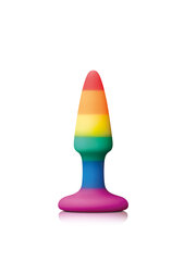 Анальная игрушка NS Novelties Pride Rainbow Colours Pleasure Plug Mini цена и информация | Анальные игрушки | kaup24.ee