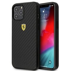 Ferrari FERCAHCP12LBK iPhone 12 Pro Max 6,7" цена и информация | Чехлы для телефонов | kaup24.ee