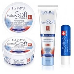 Käte- ja küünekreem 5% Urea 3in1 Eveline Cosmetics Extra Soft 100 ml hind ja info | Kehakreemid, kehaspreid | kaup24.ee