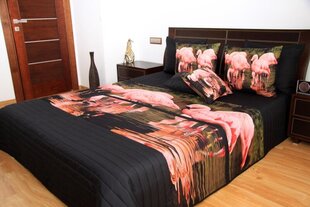 Voodikate 3D efektiga N41y, must, 220 x 240 cm hind ja info | Voodikatted, pleedid | kaup24.ee