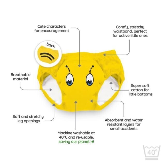 Treeningpüksid - Bumblebee, 3tk, 2-3 aastat hind ja info | Mähkmed | kaup24.ee