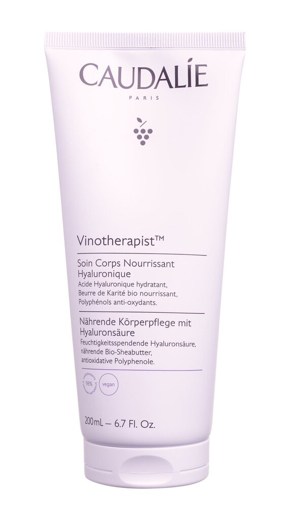 Toitev kehakreem Caudalie Vinotherapist™, 200 ml hind ja info | Kehakreemid, kehaspreid | kaup24.ee