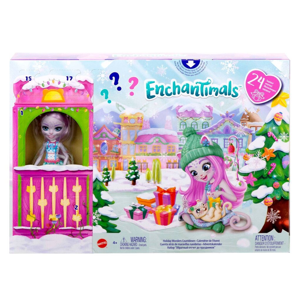 Advendikalender Enchantimals hind ja info | Tüdrukute mänguasjad | kaup24.ee
