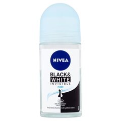 Антипреспирант для мужчин Nivea Men Invisible For Black & White Original, 100 мл цена и информация | Дезодоранты | kaup24.ee