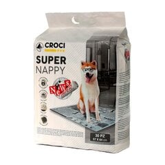 Croci Super Nappy News Paper matt, 57x84cm, 30tk. цена и информация | Средства по уходу за животными | kaup24.ee