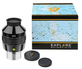 Okulaar EXPLORE SCIENTIFIC 82° Ar 30mm (2") hind ja info | Mikroskoobid ja teleskoobid | kaup24.ee