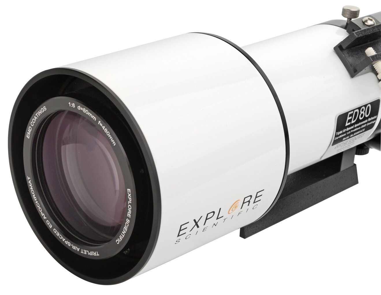 Apochromat EXPLORE SCIENTIFIC ED APO 80mm f/6 FCD-100 Alu HEX цена и информация | Mikroskoobid ja teleskoobid | kaup24.ee