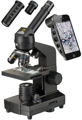 NATIONAL GEOGRAPHIC 40x-1280x mikroskoop nutitelefoni hoidikuga hind ja info | Mikroskoobid ja teleskoobid | kaup24.ee