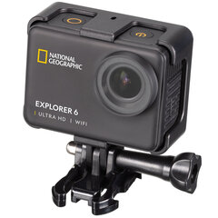 60 кадров в секунду «Wi-Fi Action Cam Explorer 6» NATIONAL GEOGRAPHIC 4K Ultra-HD  цена и информация | Экшн-камеры | kaup24.ee