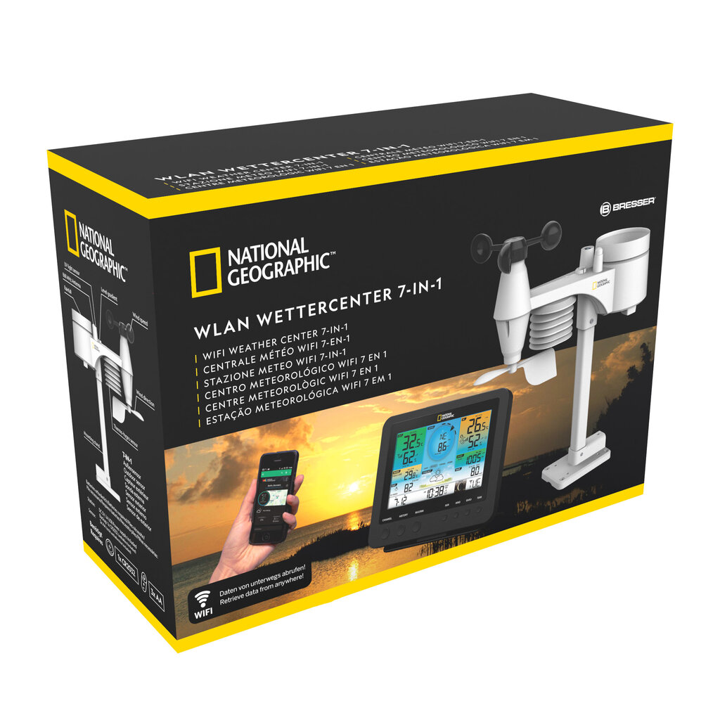 Метеостанция National Geographic Wifi 7in1 цена | kaup24.ee