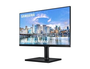 LCD Monitor|SAMSUNG|F24T450FZU|24"|Business|Panel IPS|1920x1080|16:9|75Hz|5 ms|Speakers|Swivel|Pivot|Height adjustable|Tilt|Colour Black|LF24T450FZUXE hind ja info | Samsung Monitorid ja monitori kinnitused | kaup24.ee