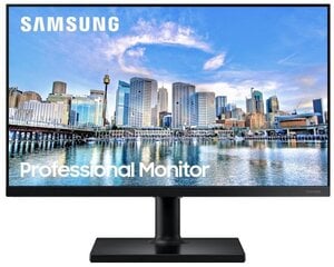 LCD Monitor|SAMSUNG|F24T450FZU|24"|Business|Panel IPS|1920x1080|16:9|75Hz|5 ms|Speakers|Swivel|Pivot|Height adjustable|Tilt|Colour Black|LF24T450FZUXE hind ja info | Samsung Monitorid ja monitori kinnitused | kaup24.ee
