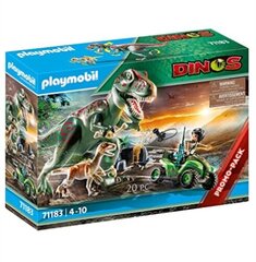 71183 PLAYMOBIL® Playset T-Rex rünnak цена и информация | Конструкторы и кубики | kaup24.ee