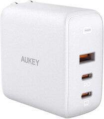 AUKEY Omnia Mix 3 PA-B6S Зарядное устройство 1x USB 2x USB-C Power Delivery 3.0 90 Вт Черный цена и информация | Зарядные устройства для телефонов | kaup24.ee