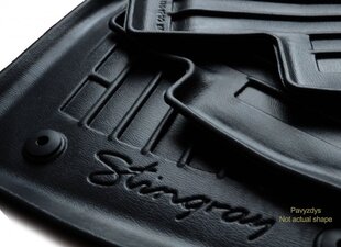 Коврики напольные 3D TOYOTA Camry XV40 2006-2011, 5 шт. черные /5022015 цена и информация | Резиновые коврики | kaup24.ee
