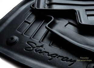 Коврики 3D SUBARU Forester SJ 2012-2018, 5 шт. black /5029015 цена и информация | Модельные резиновые коврики | kaup24.ee