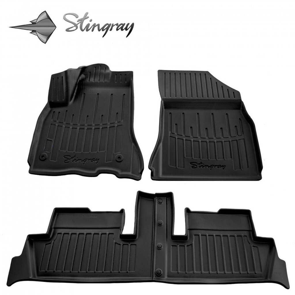 Matid 3D CITROEN C4 Picasso 2006-2013, 4 tk. black /5003014 hind ja info | Kummimatid | kaup24.ee