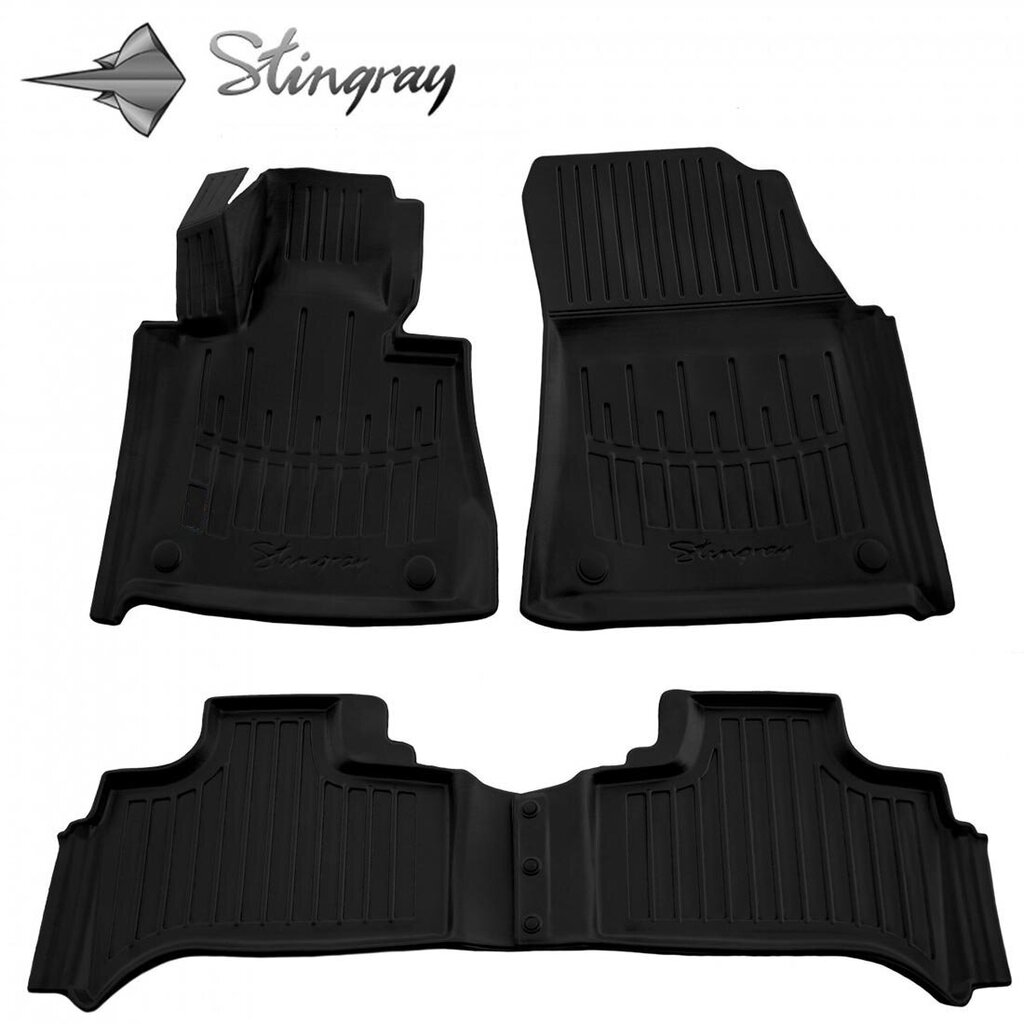 Matid 3D BMW X5 E53 1999-2006, 4 tk. black /5027024 hind ja info | Kummimatid | kaup24.ee