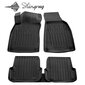 Matid 3D AUDI A6 C6 2004-2011, 5 tk. black /5030065 цена и информация | Kummimatid | kaup24.ee