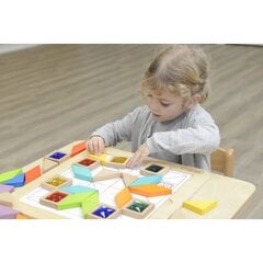 Puidust mosaiikpuzzle Tangram hind ja info | Imikute mänguasjad | kaup24.ee