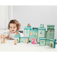 Puidust klotsid - Draakonilinnus, 16 tk hind ja info | Imikute mänguasjad | kaup24.ee