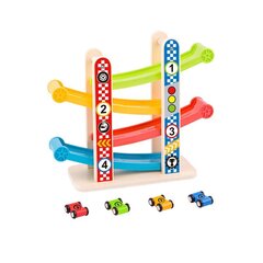 Puidust autorada - Tooky Toy hind ja info | Poiste mänguasjad | kaup24.ee