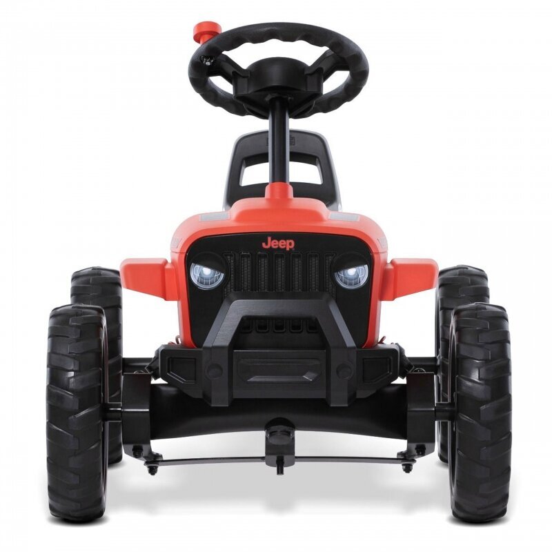 Pedaaliga kart - Buzzy Jeep Rubicon, punane hind ja info | Poiste mänguasjad | kaup24.ee