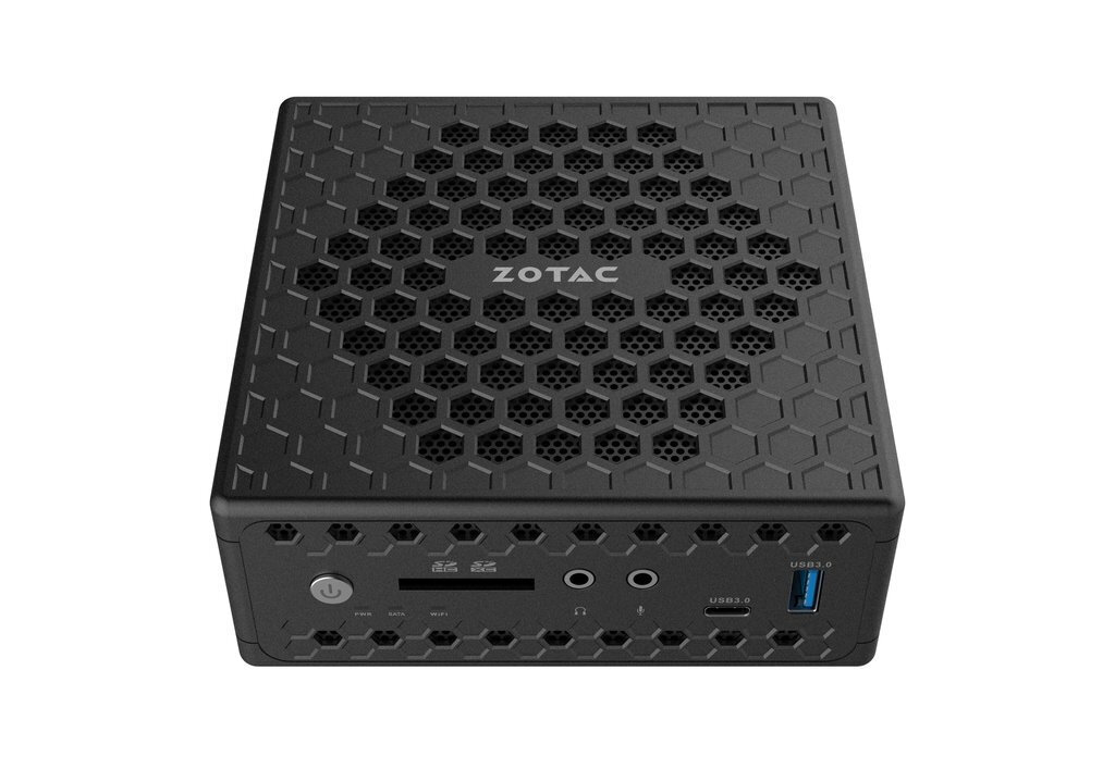 Zotac ZBOX nano CI331 DDR4-SDRAM N5100 mini PC Intel® Celeron® N 4 GB 120 GB SSD Windows 10 Pro N Black цена и информация | Lauaarvutid | kaup24.ee