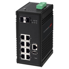 Сетевой коммутатор Edimax IGS-5208 Managed Gigabit Ethernet (10/100/1000), черный цена и информация | Коммутаторы (Switch) | kaup24.ee
