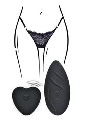 TOYJOY Angel Panty Vibe Rechargeable with Remote Control Черный цена и информация | Сексуальное женское белье | kaup24.ee