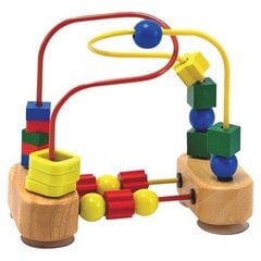 Arendav puidust mäng Melissa & Doug First Bead Maze hind ja info | Imikute mänguasjad | kaup24.ee