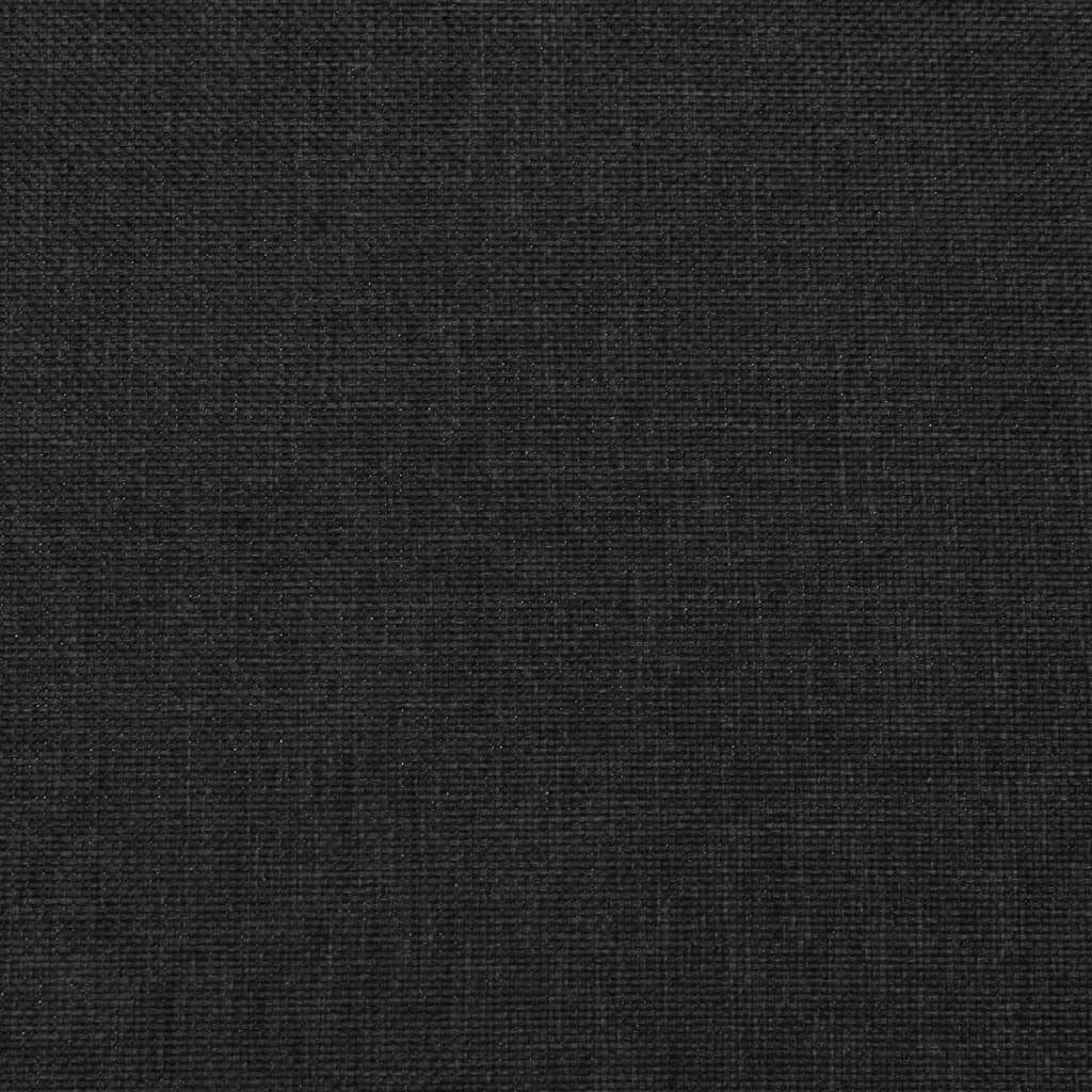 vidaXL jalapink, must, 78 x 56 x 32 cm, kangas hind ja info | Kott-toolid, tumbad, järid | kaup24.ee