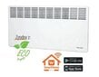 Konvektorkütteseade 100x43,5x8cm WARMTEC EWE+ 2500 Wi-Fi, 2500W valge hind ja info | Küttekehad | kaup24.ee