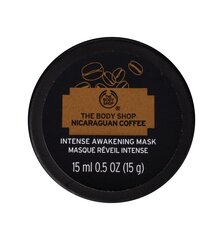 Energiat andev näomask The Body Shop Coffe 15 ml hind ja info | Näomaskid, silmamaskid | kaup24.ee