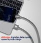 Swissten Textile Universal Quick Charge 3.1 USB-C Data and Charging Cable 20 cm Green hind ja info | Mobiiltelefonide kaablid | kaup24.ee