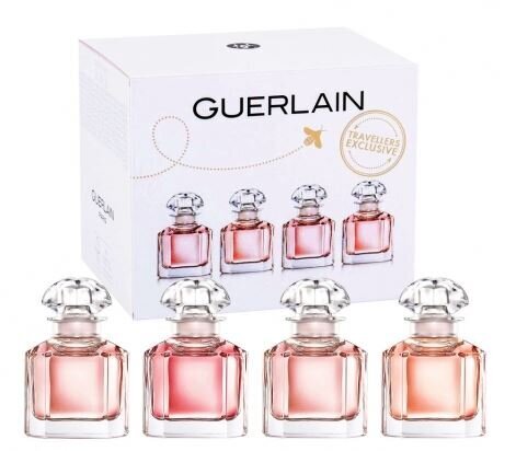 Naiste miniatuurne komplekt Guerlain Mon Guerlain 2 x Edp 5 ml + Florale Edp 5 ml + Bloom Of Rose Edt 5 ml цена и информация | Naiste parfüümid | kaup24.ee