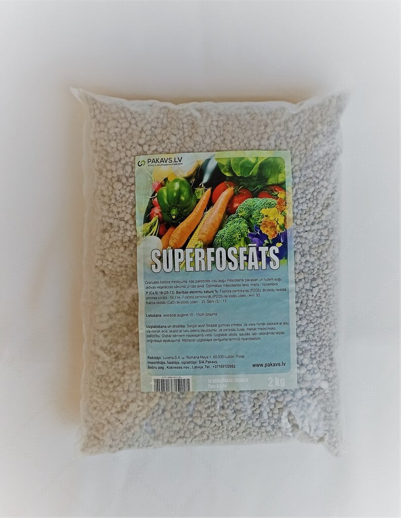 Superfosfaat, 2 kg цена и информация | Kuivväetised | kaup24.ee
