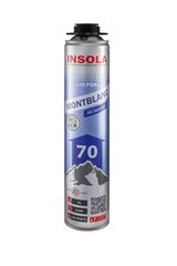 Монтажная пена INSOLA Montblanc 70 All Season, 870 мл цена и информация | Изоляционный и уплотняющий упаковочный материал | kaup24.ee