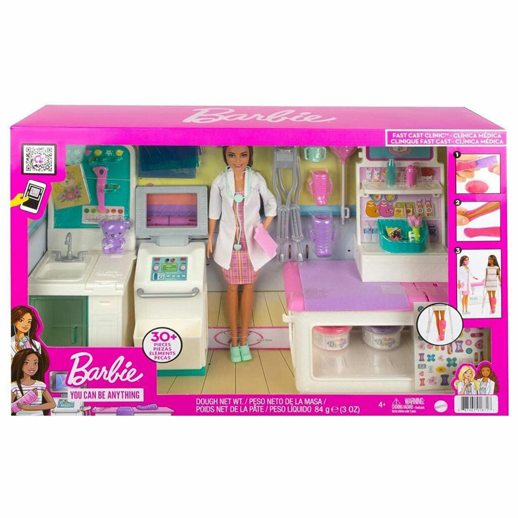 Barbie nuku komplekt Kliinik цена и информация | Tüdrukute mänguasjad | kaup24.ee