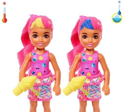 Nukk Barbie Chelsea värviline üllatuskomplekt, neoonvärvi seeria цена и информация | Tüdrukute mänguasjad | kaup24.ee