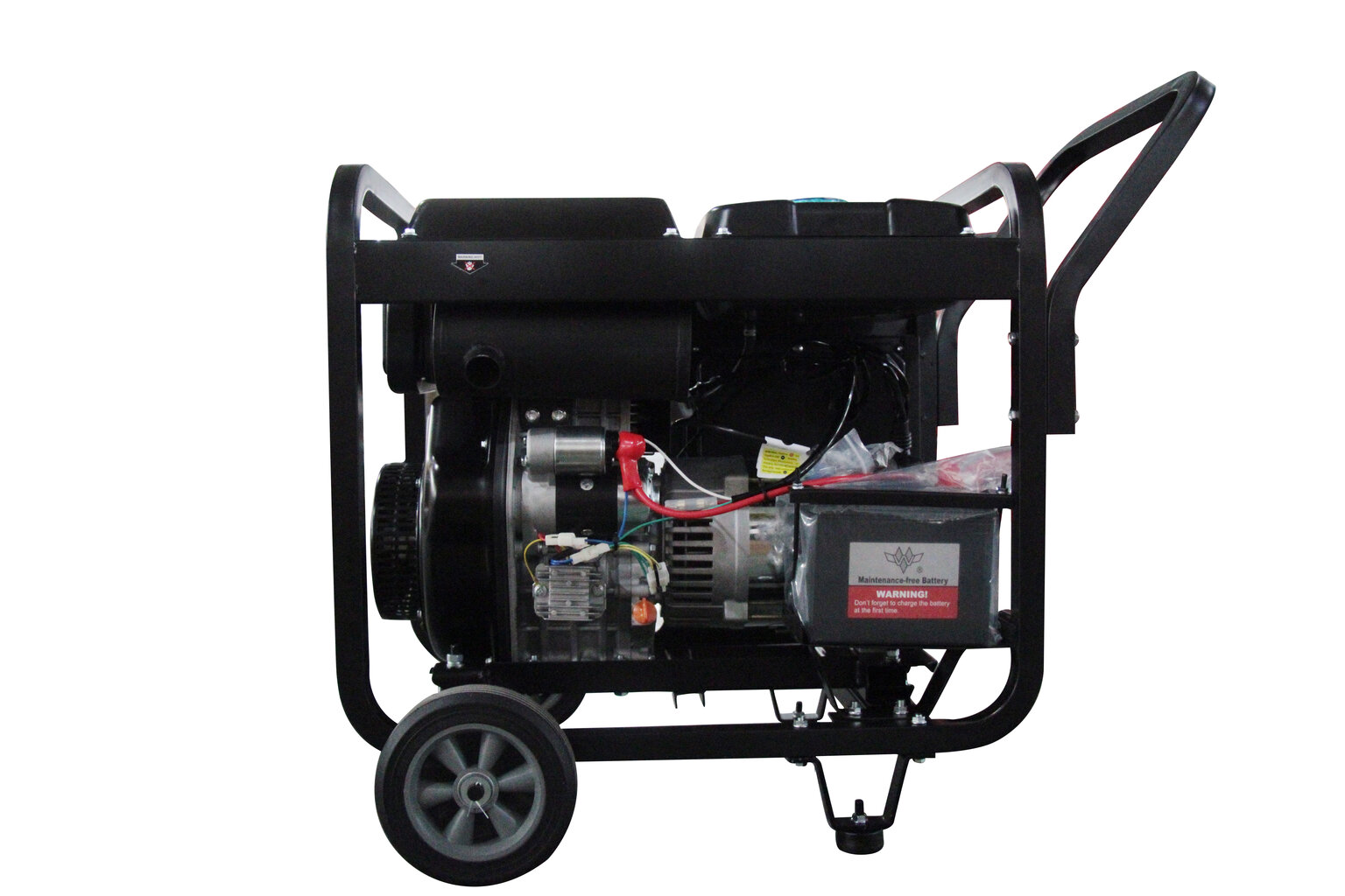 Diiselgeneraator E-Generaator DG8000E3 400V/max. 6,5kw, 230V/2,1kw цена и информация | Generaatorid | kaup24.ee