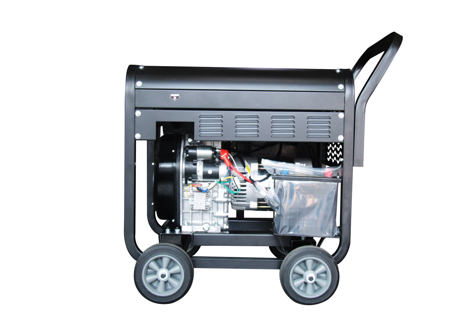 Diiselgeneraator E-generaator DG11000E 400V/max. 8,0kw, 230V/2,6kw hind ja info | Generaatorid | kaup24.ee