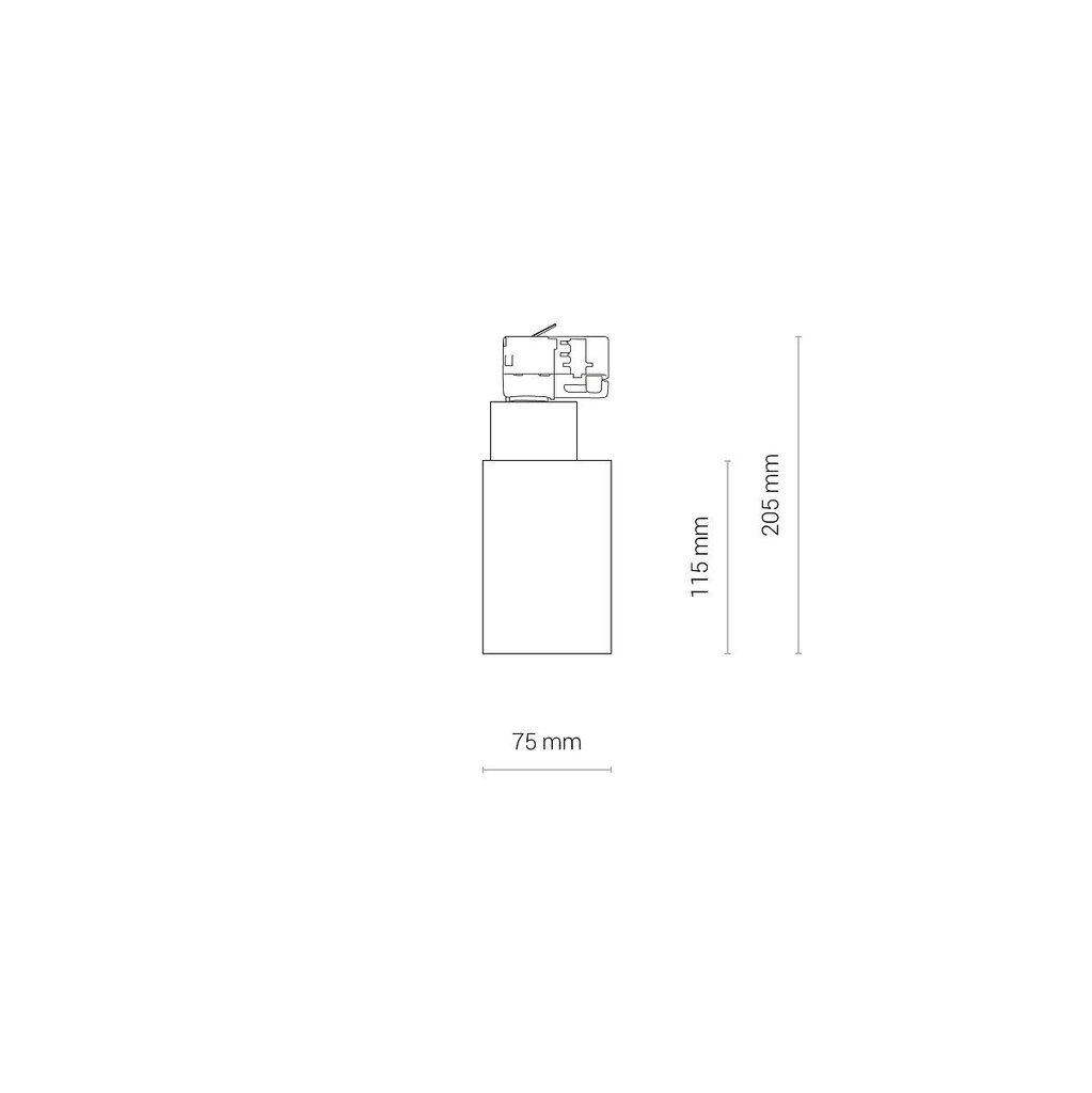 LED valgusti Nowodvorski Ctls Nea LED 8753 hind ja info | Laelambid | kaup24.ee